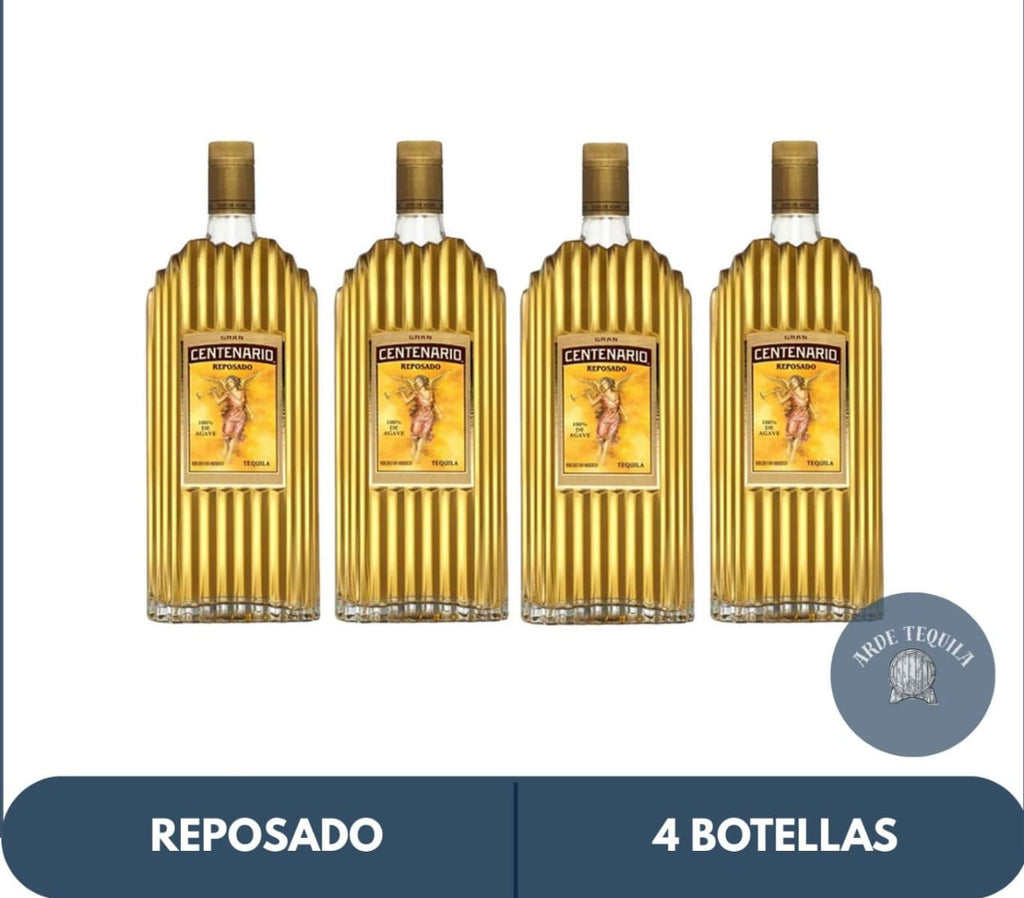 4 Botellas Centenario Reposado 950ml