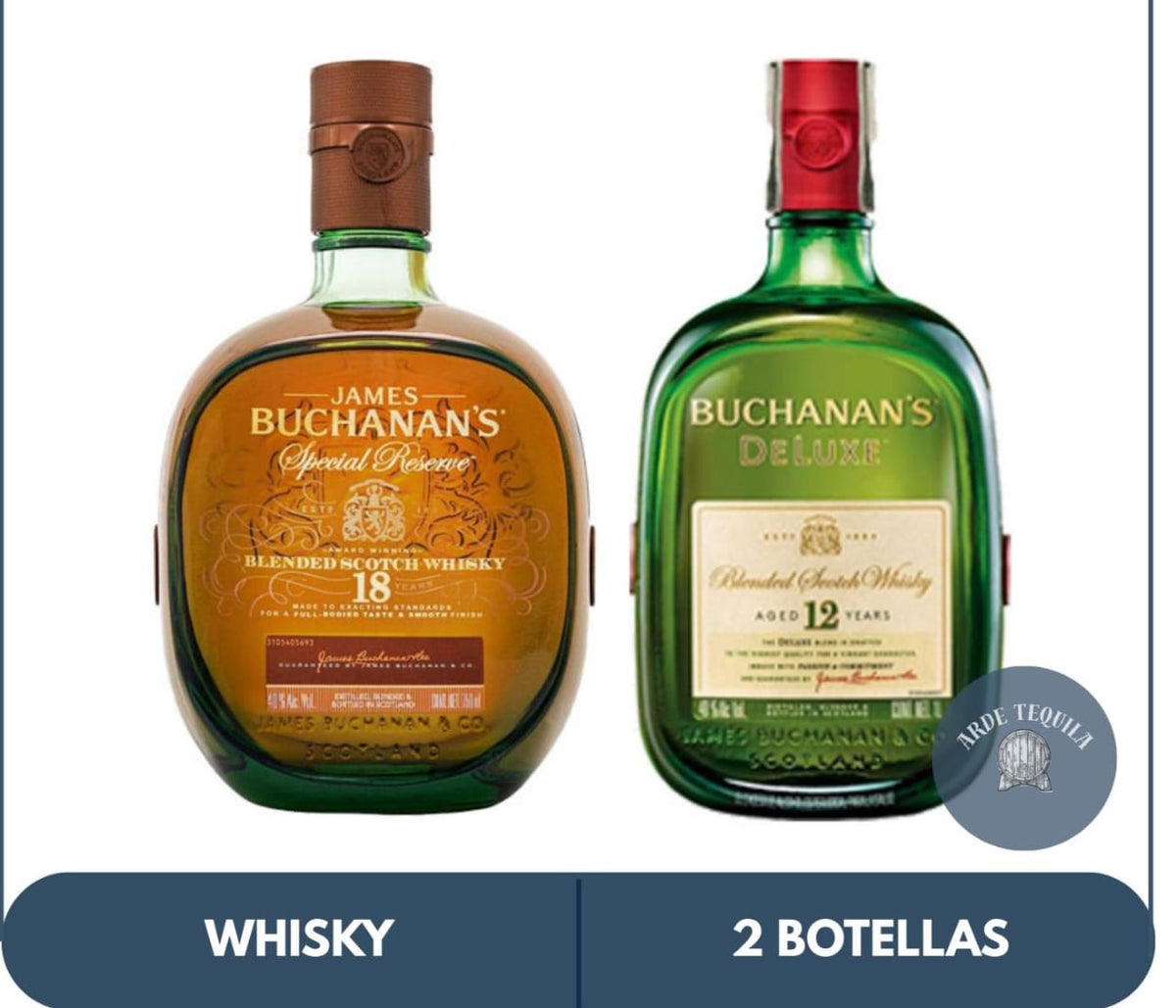 1 Buchanan's 12 y 1 Buchanan's 18 700ml