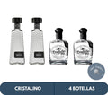 2 1800 Cristalino y 2 Don Julio 70