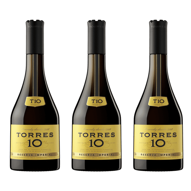 3 Botellas Torres 10 700ml