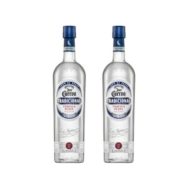 2 Botellas Tradicional Plata 950ml