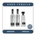 2 Botellas Dobel Diamante y 1 Botella 1800 Cristalino 700ml