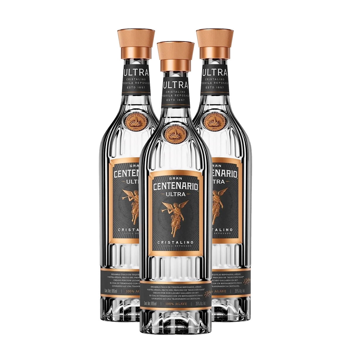 3 Botellas Centenario Ultra 695ml