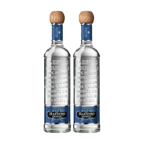 2 Botellas Maestro Dobel Blanco 700ml