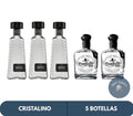 2 Don Julio 70 y 3 1800 Cristalino 700ml