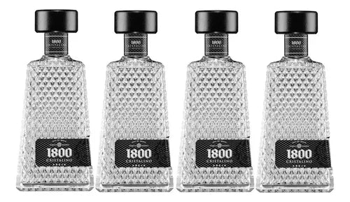 4 Botellas 1800 Cristalino 700ml