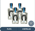 4 Botellas Herradura Plata 700ml