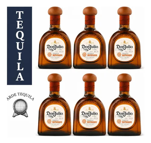 6 Botellas Don Julio Reposado 700ml