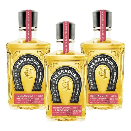 3 Botellas Herradura Reposado 700ml