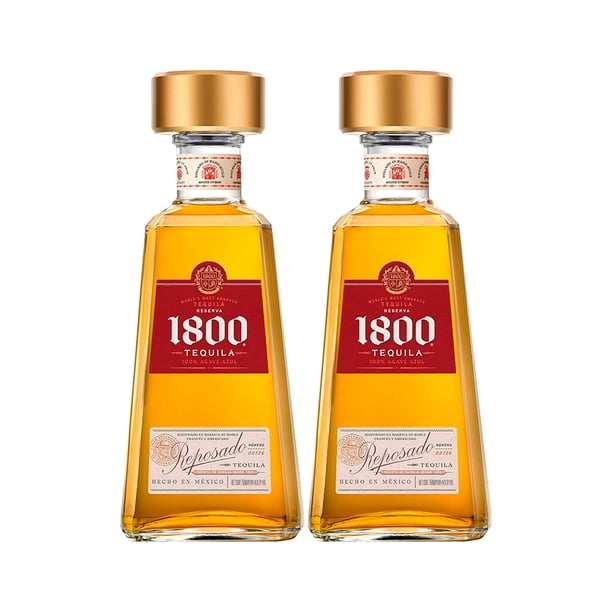 2 Botellas 1800 Reposado 700ml