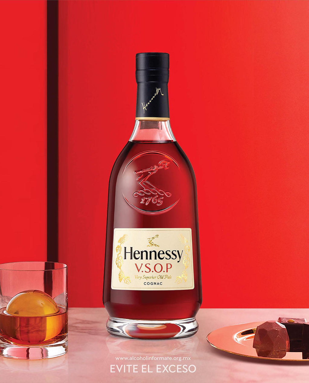 1 Botella Hennessy vsop 700ml