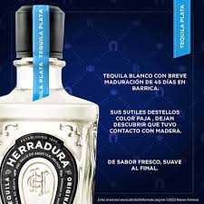 2 Botellas Herradura Plata 700ml