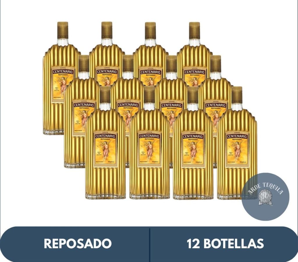 12 Botellas Centenario Reposado 950ml