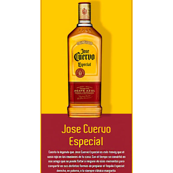 3 Jose Cuervo Especial 990ml