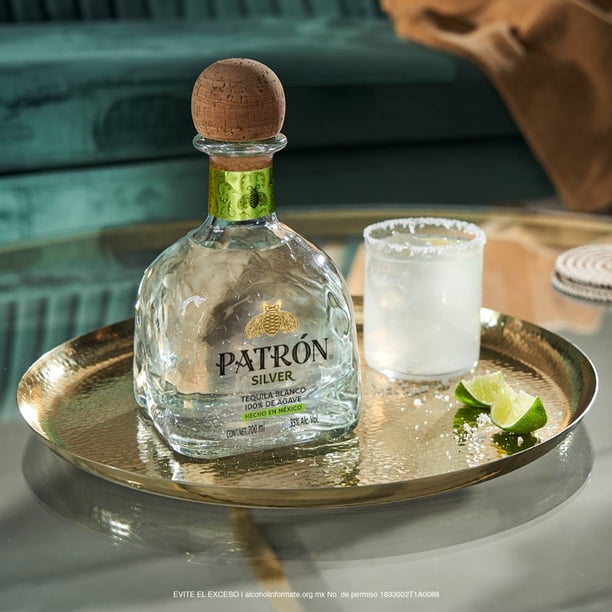 4 Botellas Tequila Patron Silver 700ml