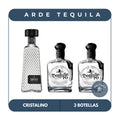 1 Botella 1800 Cristalino y 2 Botellas Don Julio 70 700ml