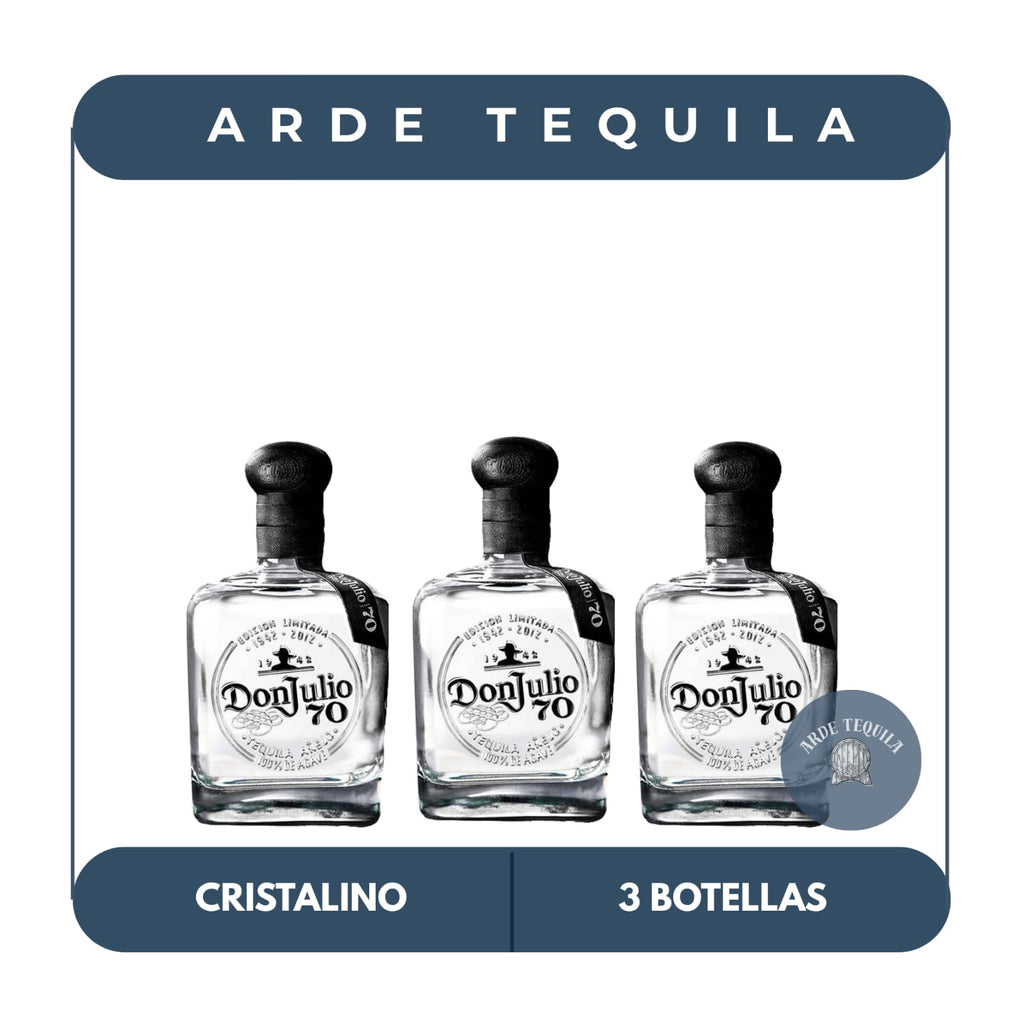 3 Botellas Don Julio 70 700ml