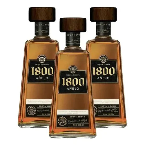 3 Botellas 1800 Añejo 700ml