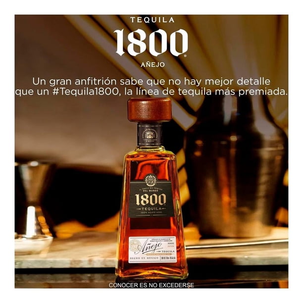 2 Botellas 1800 Añejo 700ml