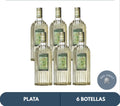 6 Botellas Centenario Plata 950ml