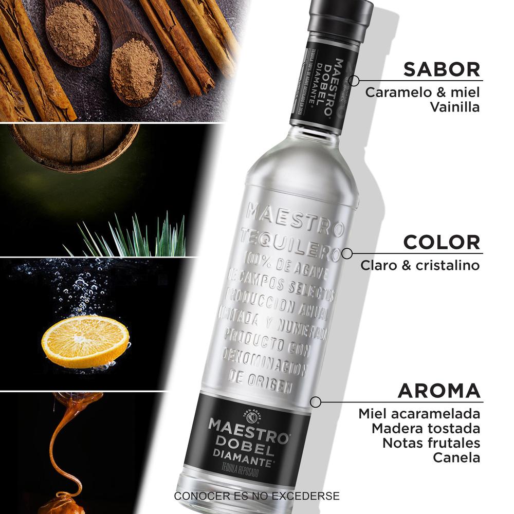 3 Botellas Dobel Diamante 700ml