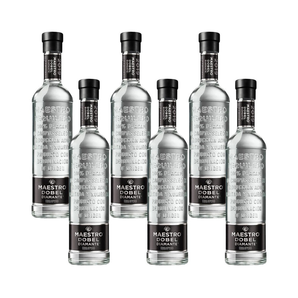 6 Botellas Dobel Diamante 700ml