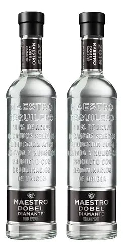 2 Botellas Dobel Diamante 700ml