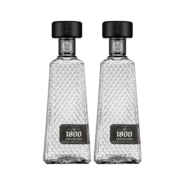 2 Botellas 1800 Cristalino 700ml