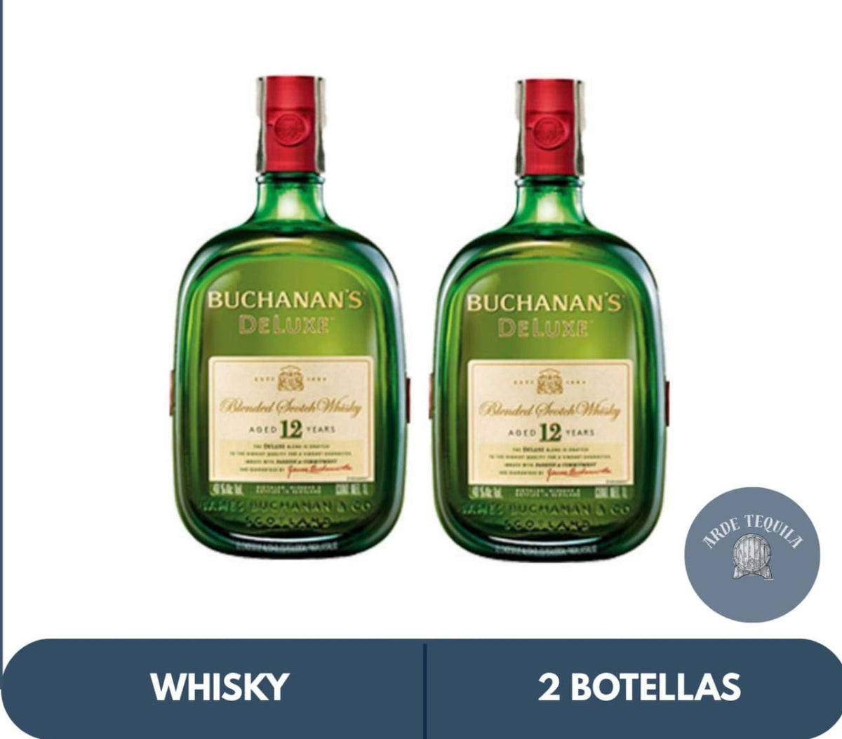 2 Buchanan's 12 700ml