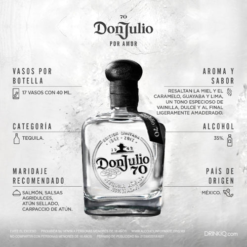 1 Botella Don Julio 70 700ml