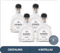 4 Patron Cristalino 700ml