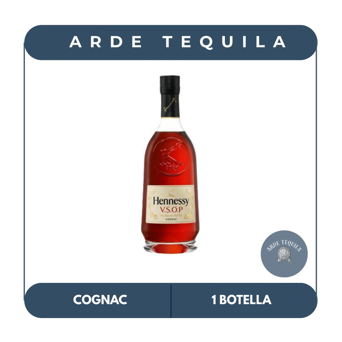 1 Botella Hennessy vsop 700ml