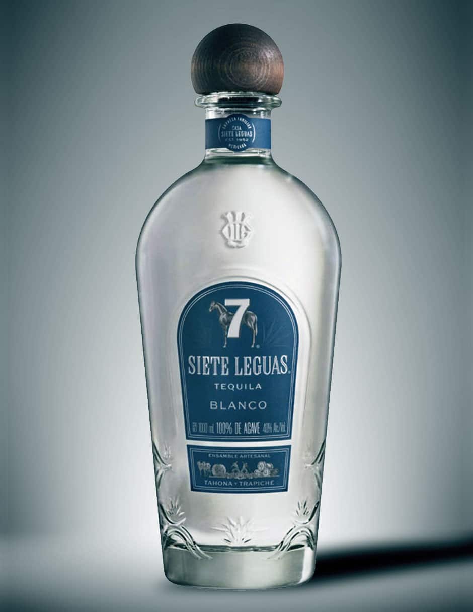 6 Botellas 7 leguas Blanco 1000ml