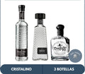 1 Dobel Diamante, 1 1800 Cristalino  y 1 Don Julio 70 700ml